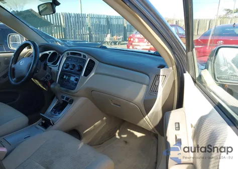 2005 Toyota Highlander V6 из США, поврежденный, VIN JTEEP21A550108086